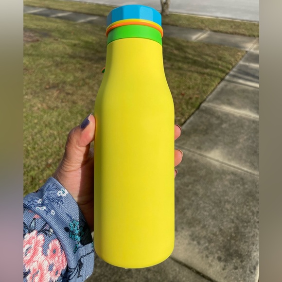 Starbucks Overseas Taiwan Yellow Tumbler with Palm Tree - Picture 3 of 6